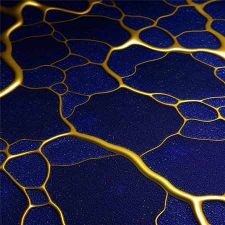 Netural Black and Sapphire Dark Blue Marble Stone.の素材