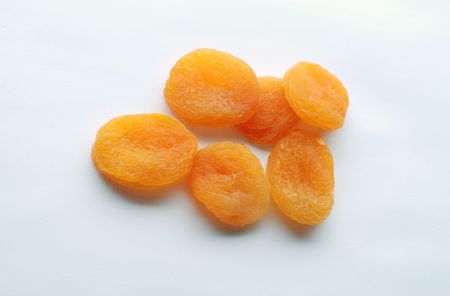 Dried apricotsの写真素材