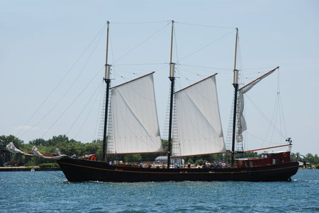 Sailing shipの写真素材