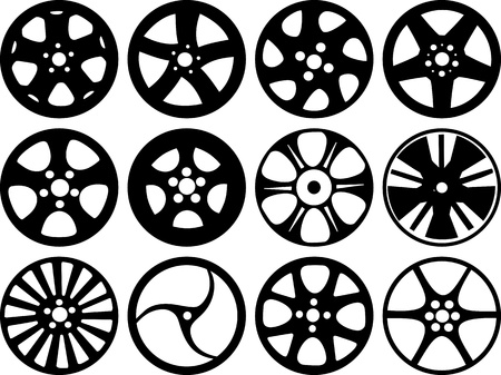 wheelのイラスト素材