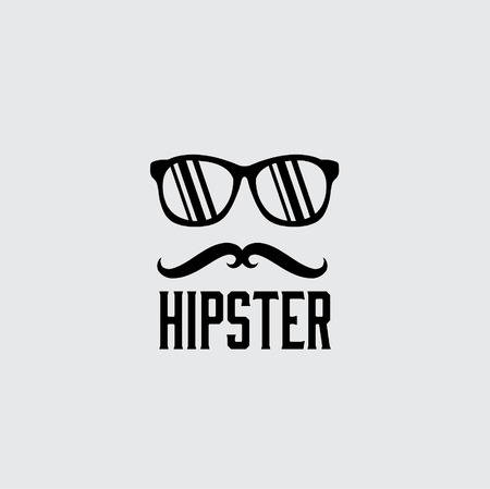 hipster retro vector design templateのイラスト素材
