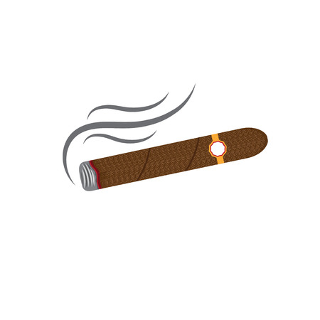 cigars vector illustration isolated on white backgroundのイラスト素材