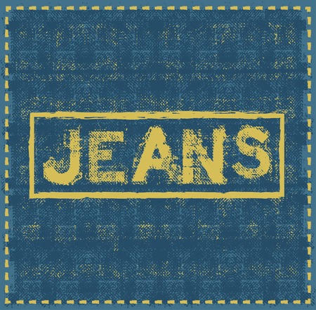 jeans grunge background vector design templateのイラスト素材