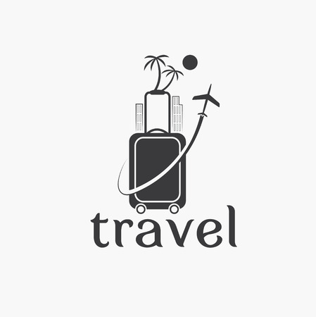 travel templateのイラスト素材