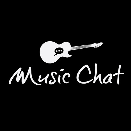 music chat concept vector design templateのイラスト素材