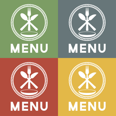 restaurant menu vector design templateのイラスト素材