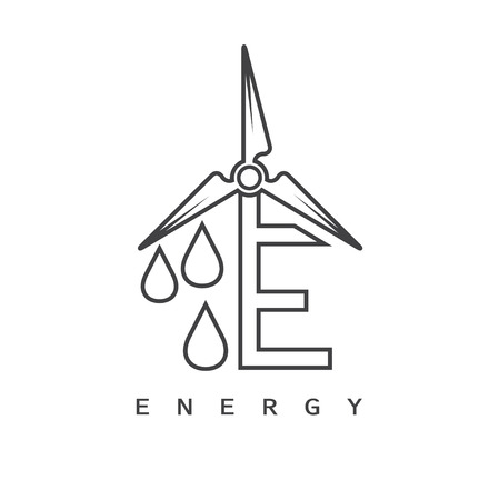 Illustration of concept alternative energyのイラスト素材