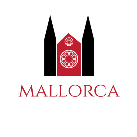 Illustration of icon of mallorca. Vectorのイラスト素材