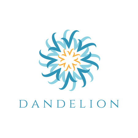 Illustration of concept dandelion. Vectorのイラスト素材