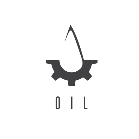 oil and gas industry vector design templateのイラスト素材