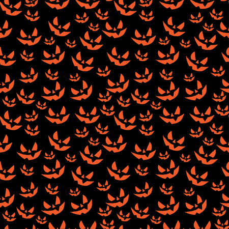 Art seamless pattern for Happy Halloween background. Design template for flyers, posters,ecards, invitations, brochures,etc. Creative style. Vector illustrationのイラスト素材