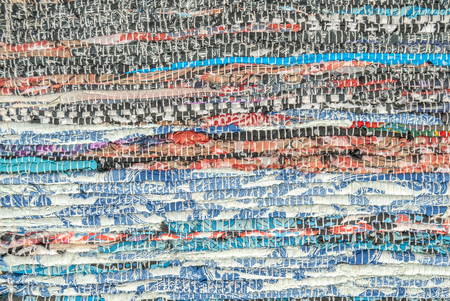 homemade colorful mat close up, very beautiful mat, bright colorsの写真素材