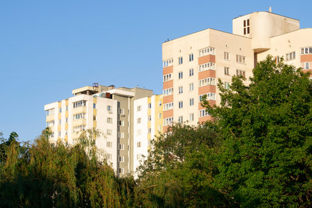 A warm summer day on the outskirts of the city.