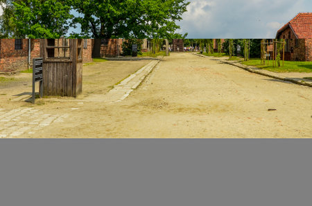 Entrance to the Auschwitz Museum