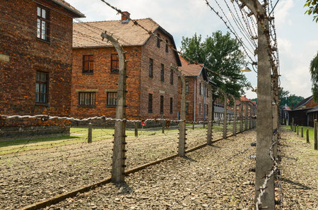 Historic buildings in the old town of Kaliningrad, Russia