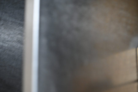 abstract blur background of stainless steel for design in your work.