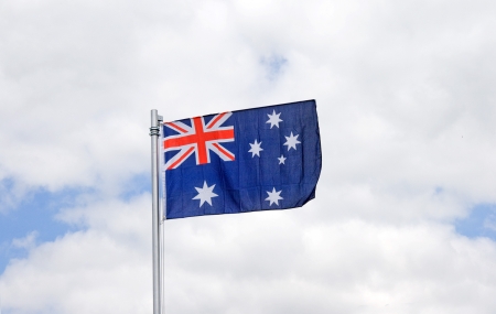  Australian flagの写真素材