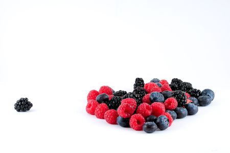 berry mixの写真素材