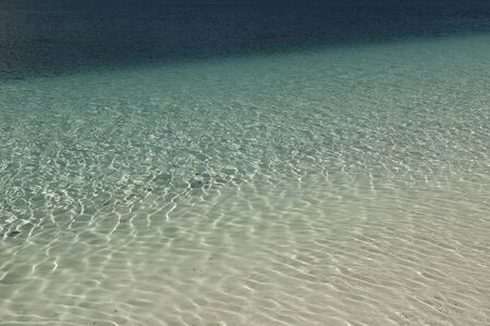 Clear Waters of Lake McKenzie, located on Fraser Island, Queensland, Australiaの写真素材