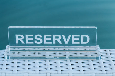 the transparent plate is reserved for beautiful background acrylic plate