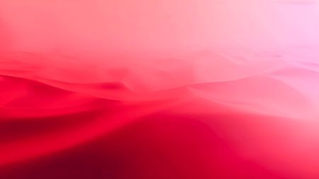 Abstract blurry smooth image of red color, generative AI.の素材