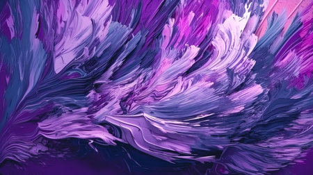 Abstract oil paint texture on canvas, background, generative AI.の素材