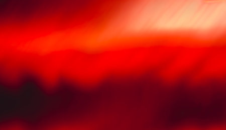 Abstract blurry smooth red color image with soft color.の素材