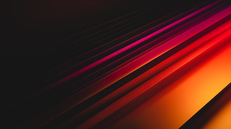 Abstract dark background with clear textural colored lines.の素材