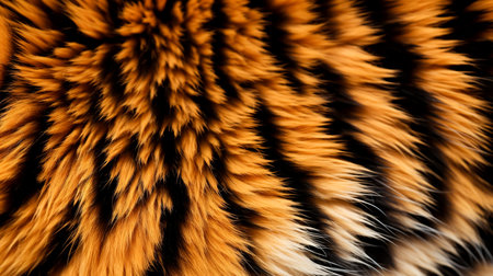 Minimalistic natural background, soft tiger skin close up.の素材