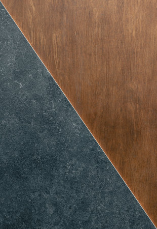 Background of black texture and wood surface.の写真素材