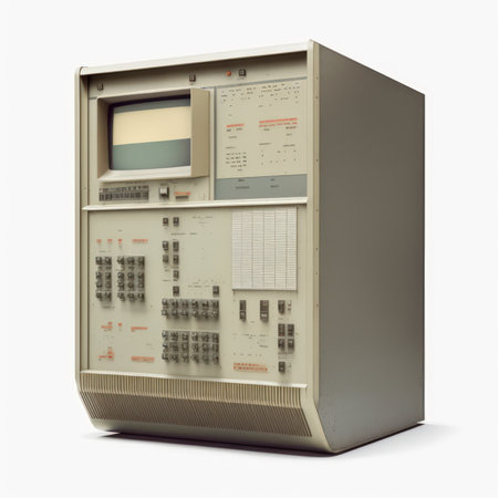 3d rendering of a bank safe on a white background with shadowの素材