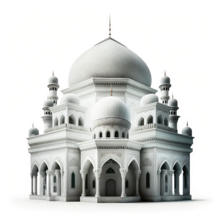 Sheikh Zayed Grand Mosque in Abu Dhabi, United Arab Emiratesの素材