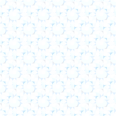 Vector seamless pattern of regular radial waves swirl geometric shapes chain with droplets inside for design backgrounds, printing, textile, packaging and websites.のイラスト素材