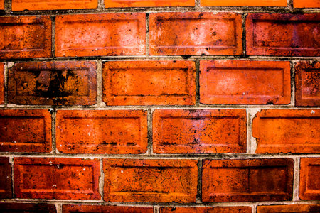 Grunge red brick background and texture