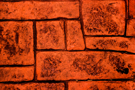 Grunge brick background and textureの写真素材