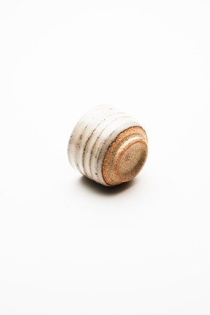 clean japanese sake cupの写真素材