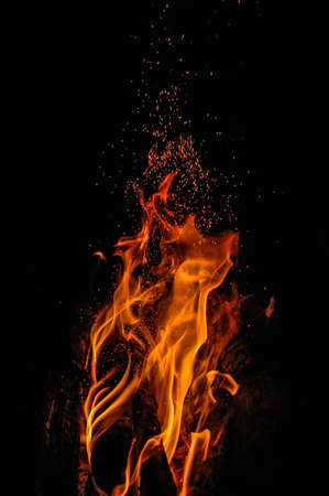 Hot Flamesの写真素材