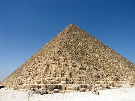 The Great Pyramid of Cheops (Khufu).