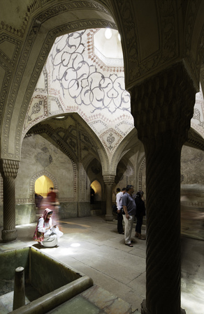 Arg-e Karim Khans Bathhouse, Shiraz, Iran.のeditorial素材