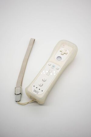 Bangkok, Thailand - Aug 19, 2018 : Wii, the home video game controller produced by Nintendo,...