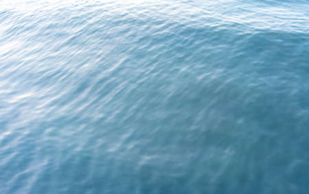 Blue sea waves soft surface abstract background. Natural pattern. Top view