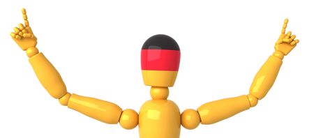 germany fanの写真素材