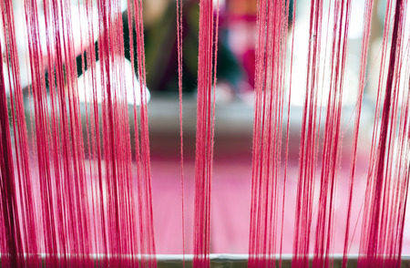 yarn on woven