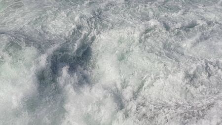 Clear water splash breaking waves motionの写真素材