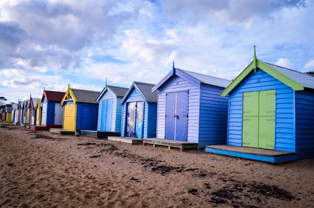 Brighton Beach, Melbourne, Victoriaの素材