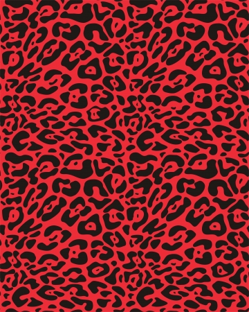 Seamless  leopard furのイラスト素材