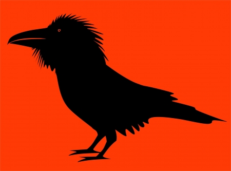 Raven のイラスト素材