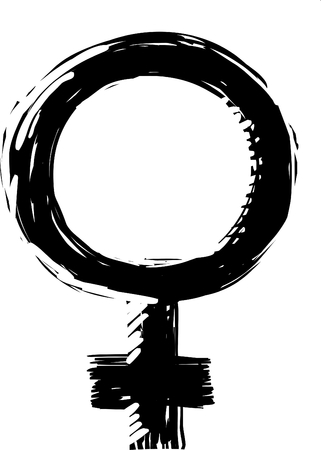 Female gender symbolのイラスト素材