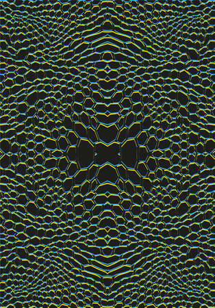 Abstract fractal background with crossing lines. Tileable pattern.の写真素材