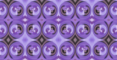 Floral seamless pattern, abstract art, purple flowers